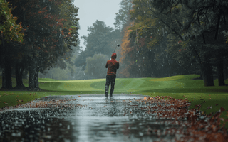 Golf im Regen: Tipps für nasses Wetter