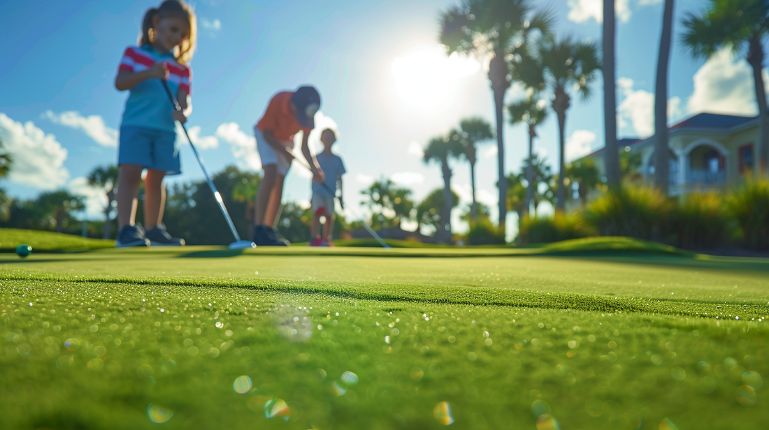 Golf-Übungen für Kinder: Spielerisch den Sport erlernen