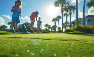 Golf-Übungen für Kinder: Spielerisch den Sport erlernen