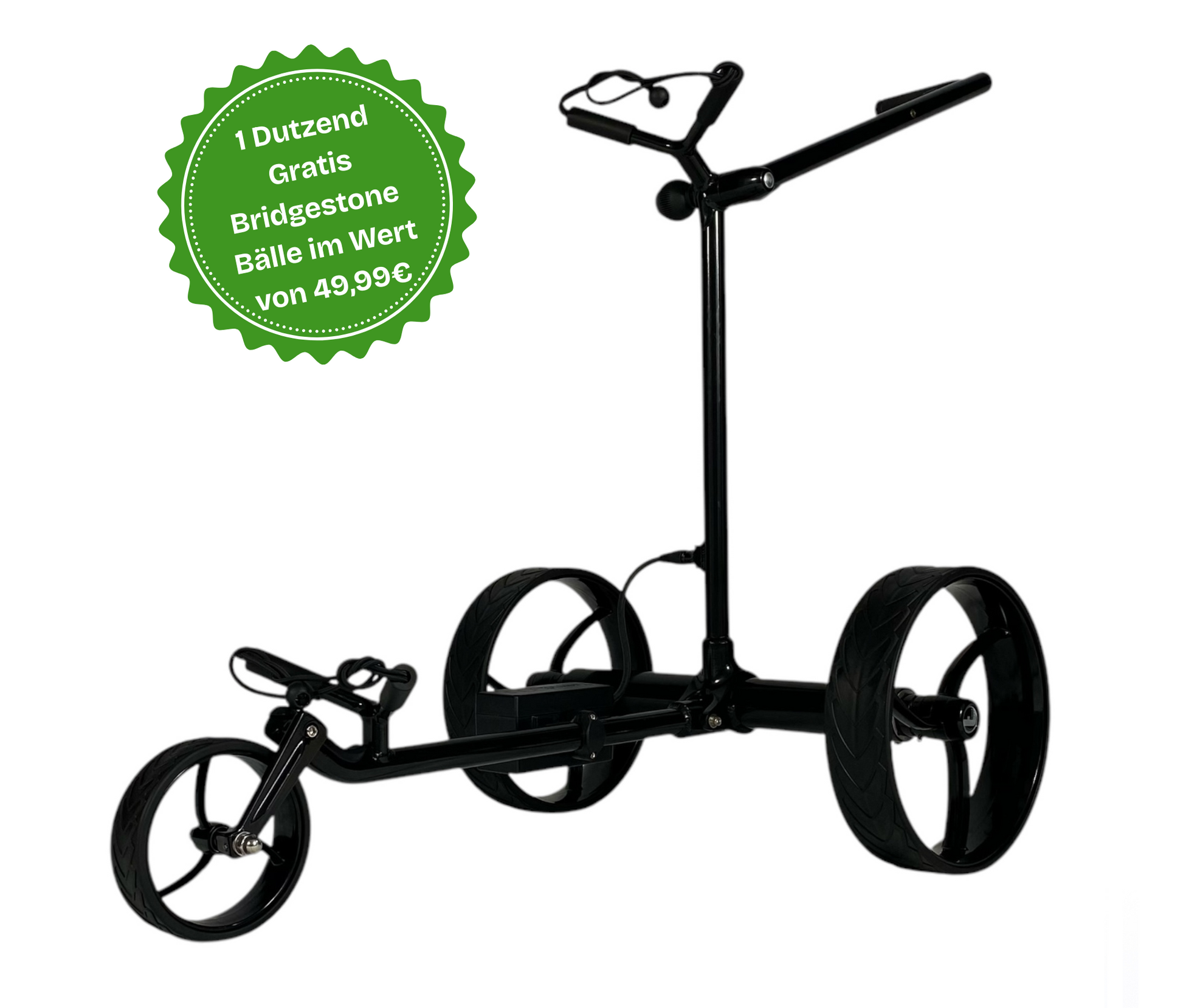 Ranger Elektro Golf Trolley – Edles Schwarz, starke Leistung