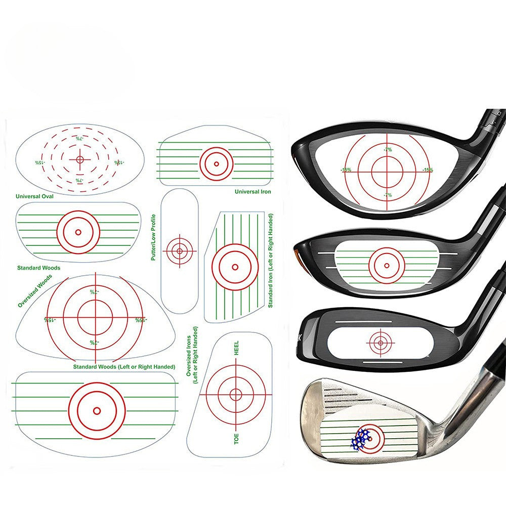 Ball Impact Sticker "AllHit Golf"