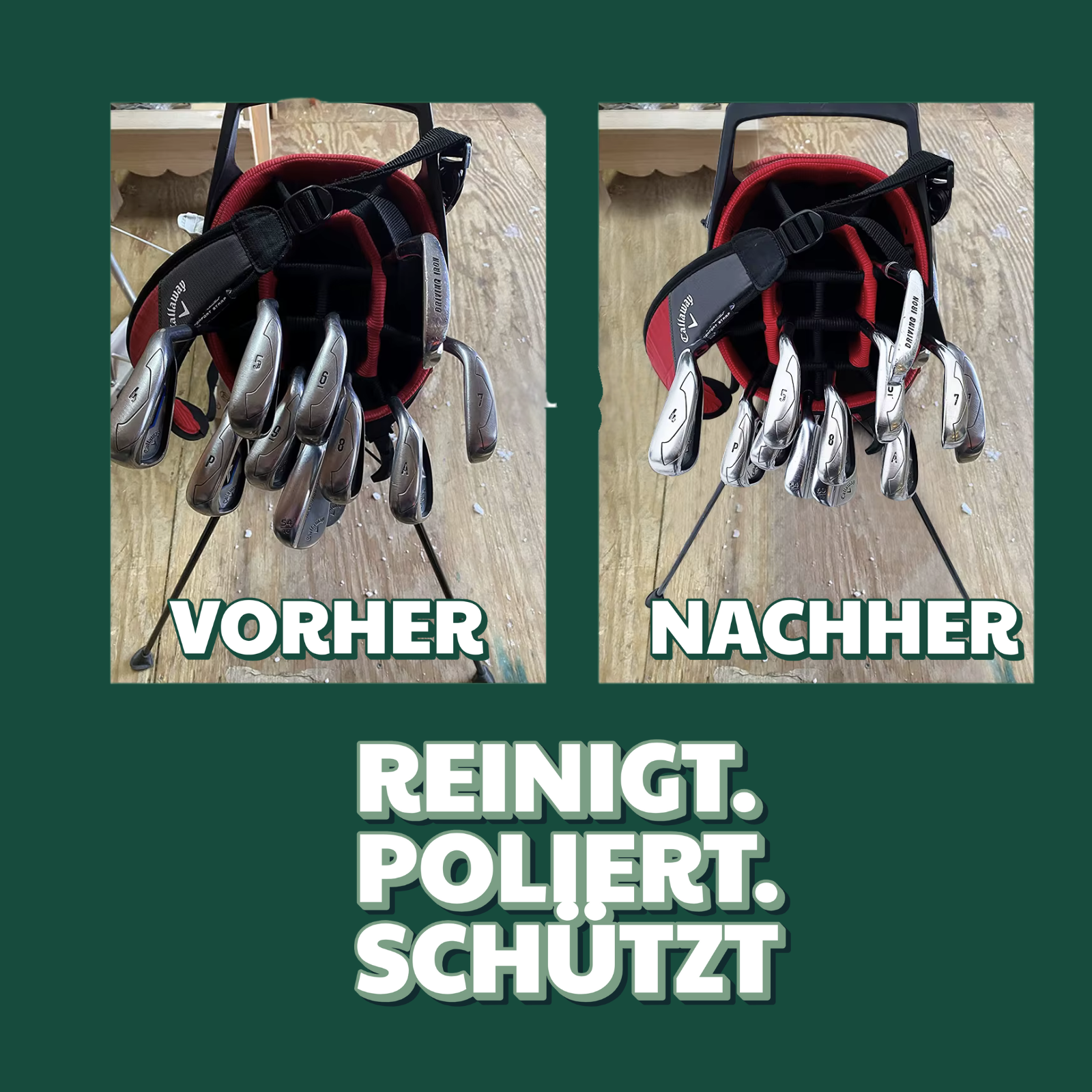 Golf Club Cleaner "AllShiny Golf"