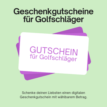 yourGOLF.world Geschenkgutscheine für Golfschläger