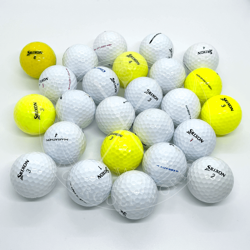 25 Stk. Srixon MIX AAAA/AAA/AA Lakeballs