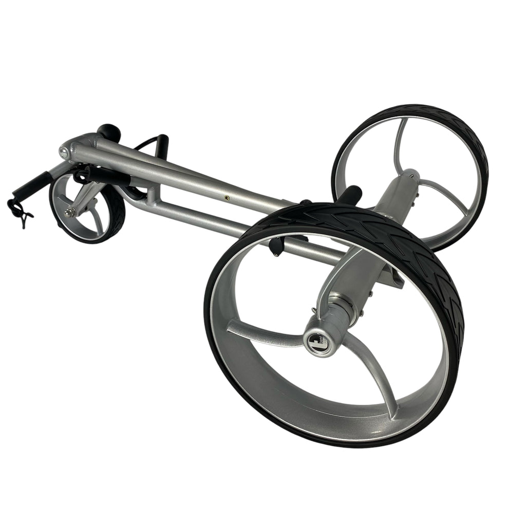 Ranger Elektro Golf Trolley – Leicht, kompakt & stilvoll in Silber