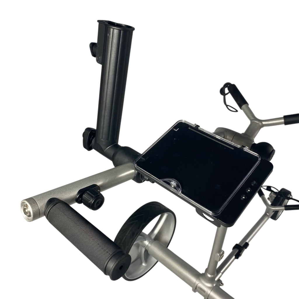 Ranger Elektro Golf Trolley – Leicht, kompakt & stilvoll in Silber